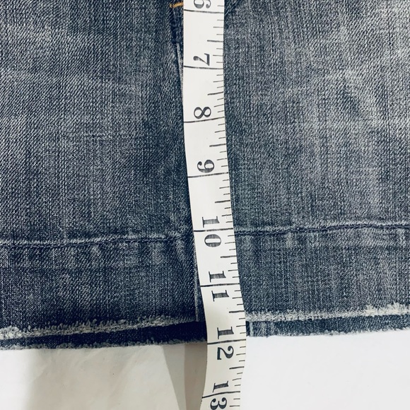 🛍2/$25 Roxy Distressed Jean Mini Skirt - Picture 5 of 5